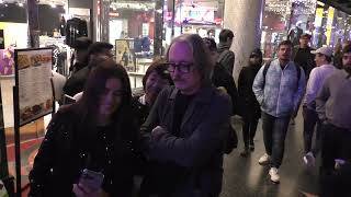 Butch Vig from Garbage greets fans while arriving to the Becoming Led Zeppelin Premiere at TCL Chine