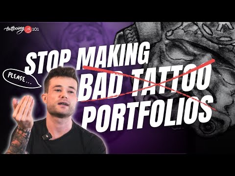 Tattoo Portfolios: Avoid These Rookie Mistakes!