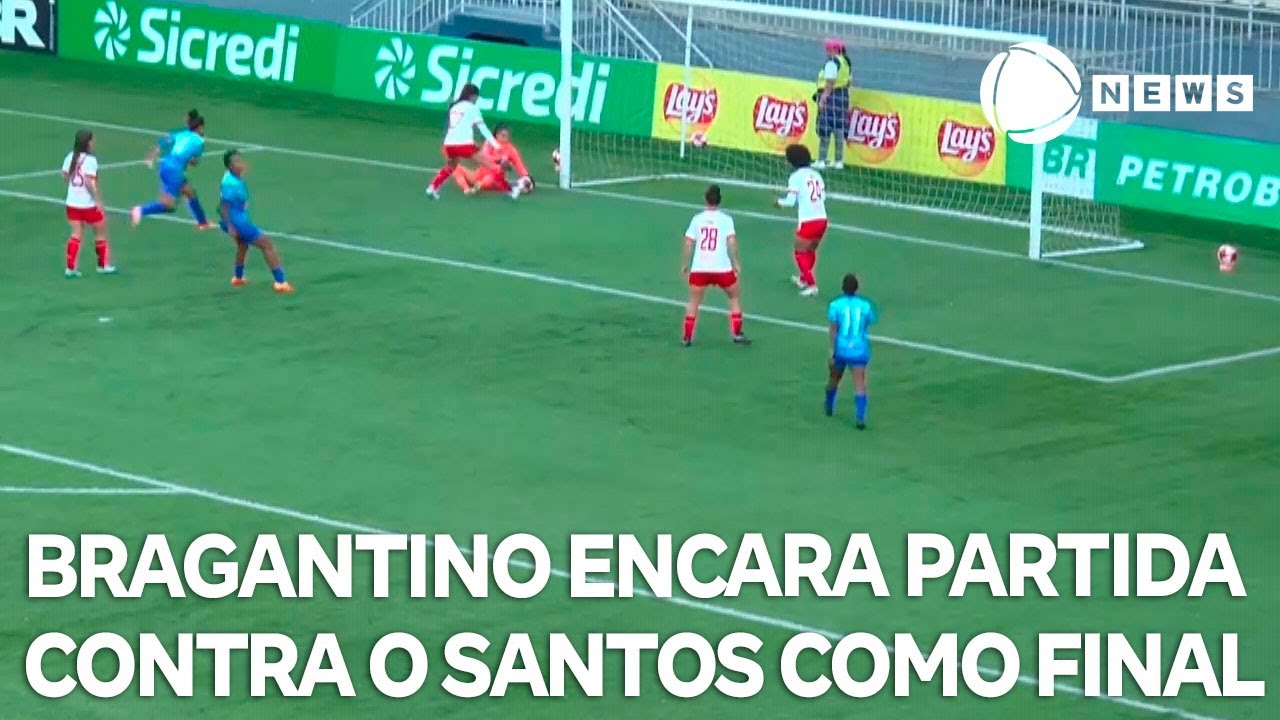 Bragantino encara partida contra o Santos como final