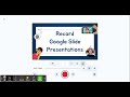 Google Slides Recording Features