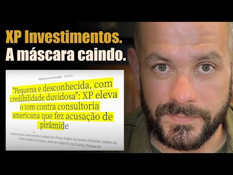 Esquema da XP sendo desmascarado. (React Daniel Penin)
