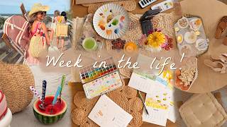 Week in my life 🌸 summer crafting, garden recipes, & a rare bloom!