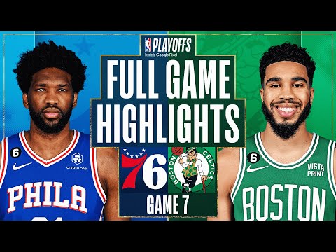 #3 76ERS at #2 CELTICS | FULL GAME 7 HIGHLIGHTS | May 14, 2023 video clip