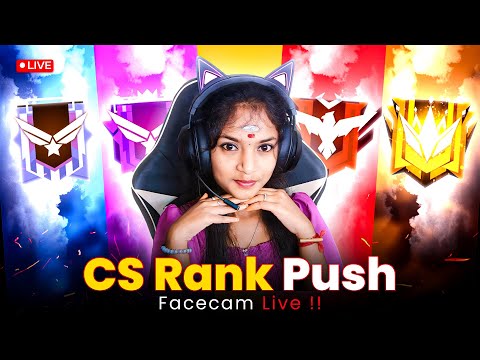 NEW CS RANK SEASON 42💖 Free Fire Live With Nora gaming 🔥||#ff #freefiretamil #freefirelive #shorts