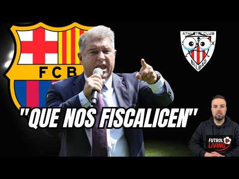 ❌LAPORTA CONTRATACA AL ATHLETIC  "Qué FISCALICEN, HAY una CLÁUSULA" ❌