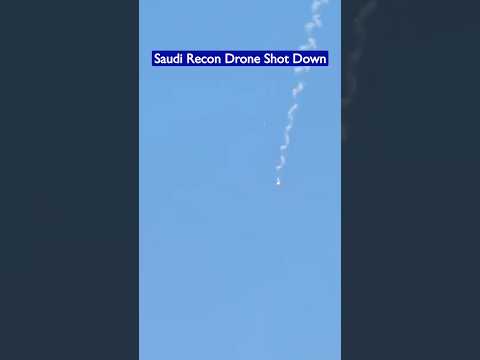 Saudi Drone Shot Down Over Dhamar, Yemen!