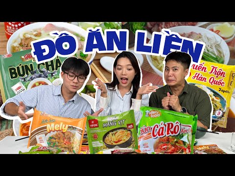Bún chả Hà Nội đã có bản ăn liền - Cùng 101 bún miến bán đầy ngoài quán nhưng mình mua "ăn liền" 🤭