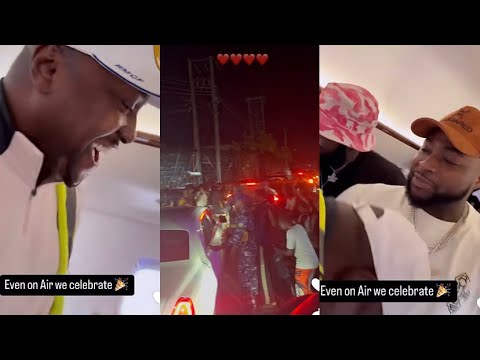 Israel Dmw in tears as Davido celebrates his birthday in Warri