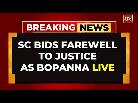 Supreme Court Bids Farewell To Justice AS Bopanna | SCBA Event | Supreme Court Live