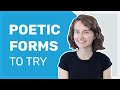 Exploring 12 Unique Poetic Forms