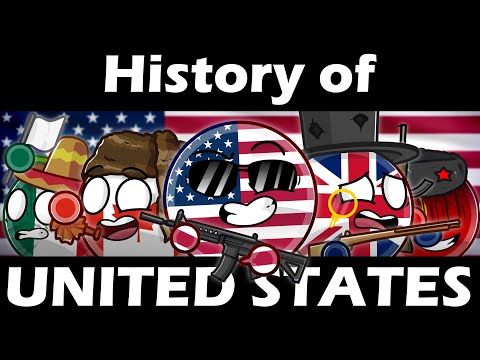 CountryBalls - History of UNITED STATES 🇺🇸