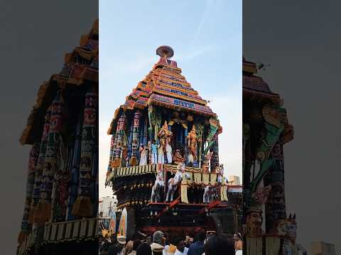 Kanchipuram 🔥 THIRU THER 🤩 Urchavam 🎉 Varadharaja 👑 Perumal  Kovil  #kanchipuram 🙏🏻 #festival