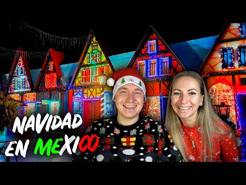 ASI ES EL PUEBLO MEXICANO DONDE SIEMPRE ES NAVIDAD 😍