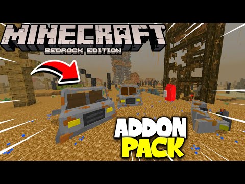 NOVO ADDON PACK INCRÍVEL DE APOCALIPSE PARA MINECRAFT PE 1.21! (MINECRAFT BEDROCK)