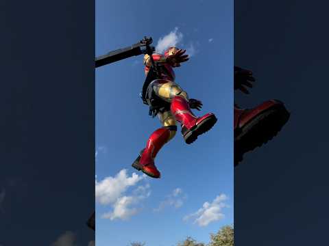 Flying in My Iron Man Suit! #shorts