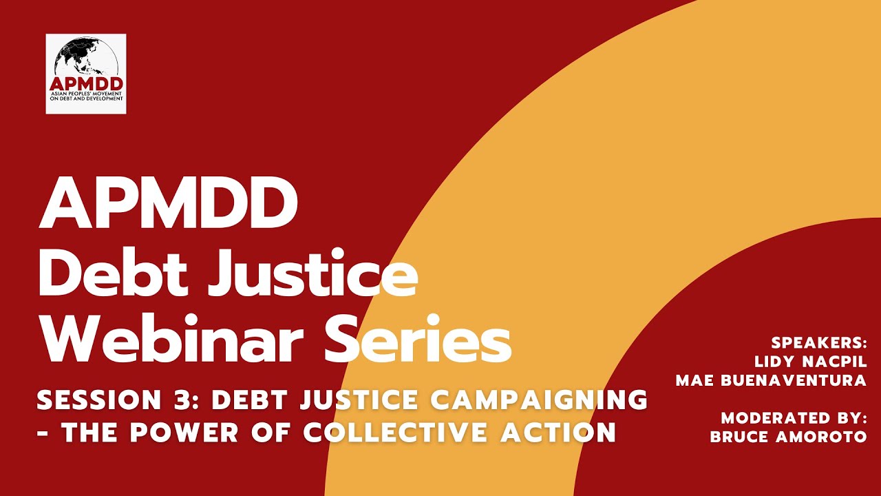 Thumbnail for APMDD Session 3: Debt Justice Campaigning: The Power of Collective Action
