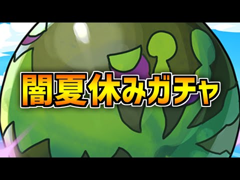 【夏休みガチャ】超低確率の新キャラをゲットするのにかかる金額を検証【パズドラ】