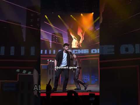 Apache 207 und Bausa singen live Madonna #shorts
