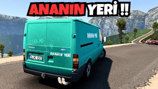 ANANIN YERİNE SEVKİYATA ÇIKIYORUZ !!! - FORD TRANSİT MOD - ETS 2
