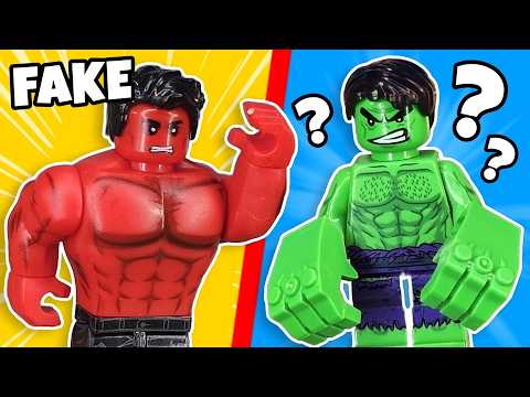 Unboxing FAKE LEGO HULK Minifigures!
