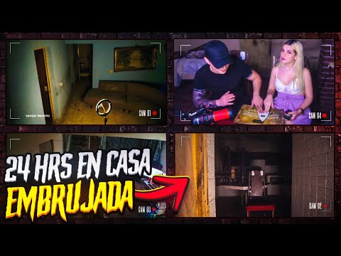 24 HORAS EN UNA CASA ABANDONADA Y EMBRUJADA 😨