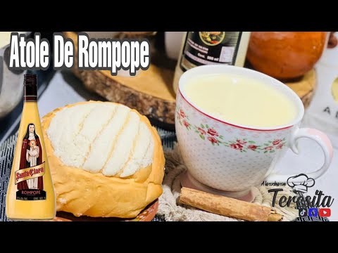 Qué Frío 🥶 Preparemos un Atole de Rompope !! 🔥 Calientito y bien sabroso 🤤 #receta #antojos