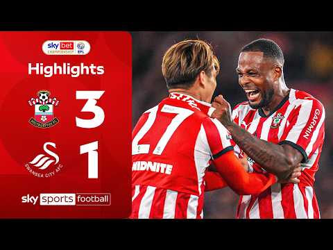 Saints down league leaders! | Southampton 3-1 Swansea | EFL Highlights