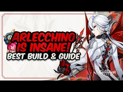 COMPLETE ARLECCHINO GUIDE! Best Arlecchino Build - Artifacts, Weapons & Showcase | Genshin Impact