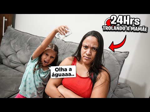 TROLEI A MAMÃE POR 24 HRS, SERÁ QUE DEU RUIM? 🤔