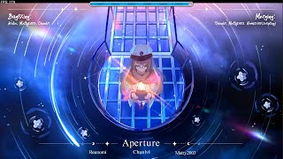 The Most Beautiful Geometry Dash Level I Ever Played (Aperture 100%) #animegirl