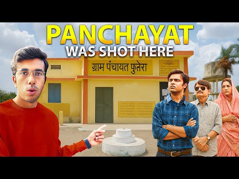 Visiting Panchayat Village Real Shooting Location 😍
