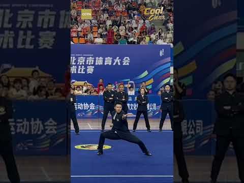 Wushu referees' amazing performance #coolchina