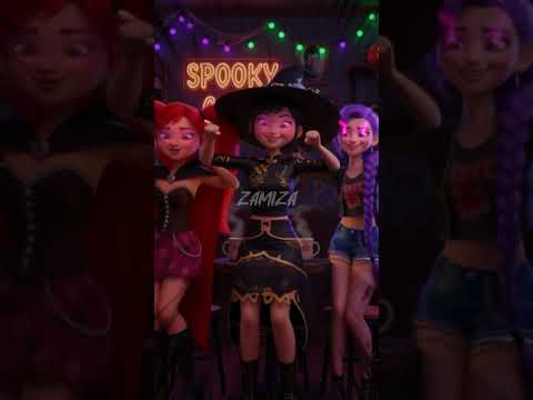 You Won’t Believe Their Halloween Dance Moves #demonhunters #rumi #zoey #kpop #mira #cake #cakepop