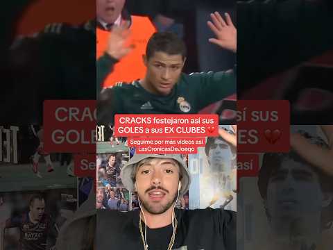 CRACKS festejaron así sus GOLES a sus EX CLUBES 😱|Disculpas de Cristiano, Haaland y más! #futbol