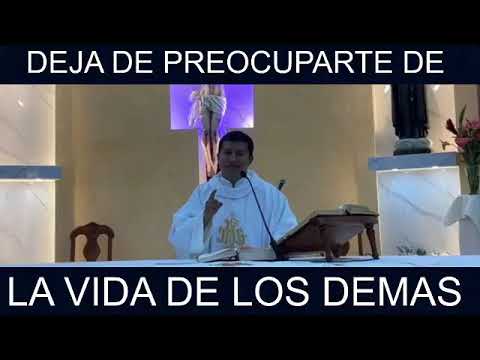 DEJA DE PREOCUPARTE DE LA VIDA DE LOS DEMAS