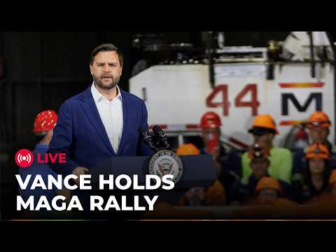 JD Vance LIVE: U.S. Vice President Holds MAGA Rally