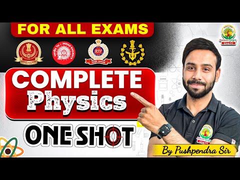 🔴Complete Physics For Railway, SSC CGL, CHSL 2024 | Pushpendra Sir | Rankers Gurukul #oneshot