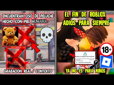 Encuentran Oso de Peluche Hecho con Piel Hum4na y llego el Fin de Roblox Adios ya no es para Niños