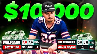 I Bought in for $10,000 on Hustler Casino Live!