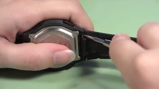 How to Change a Rubber Sport Watch Band - YouTube