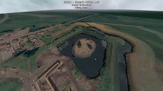 Ćmielów Castle 0.5 - Plane displacement - Three.js © Paweł Drabowicz