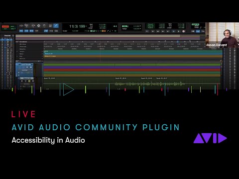 Avid Audio Community Plugin Webinar — Accessibility in Audio