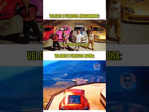 ANTES vs DEPOIS! 😂 VELOZES e FURIOSOS #shorts