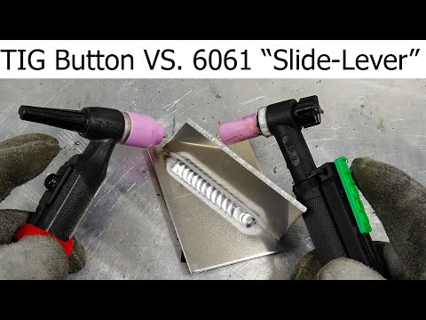 TIG Amperage Controller Showdown - TIG Button VS. Slide Lever 6061