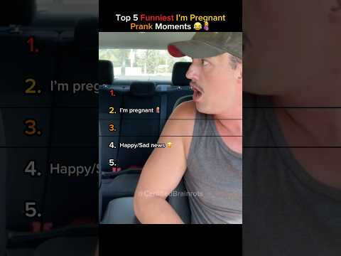 Top 5 Funniest I’m Pregnant Prank Moments (Husbands in Total Shock!) 😂🤰