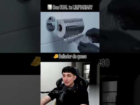 CON CUAL PAPEL TE LIMPIARIAS? #humor #shortsviral #shortvideo #shorts