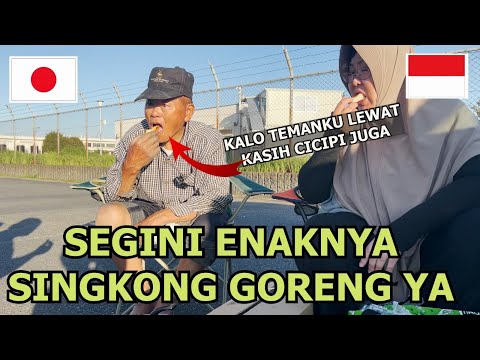 MERTUA JEPANG NGGAK HENTINYA TAKJUB DENGAN HASIL PERTAMA PANEN SINGKONG DI LADANGNYA