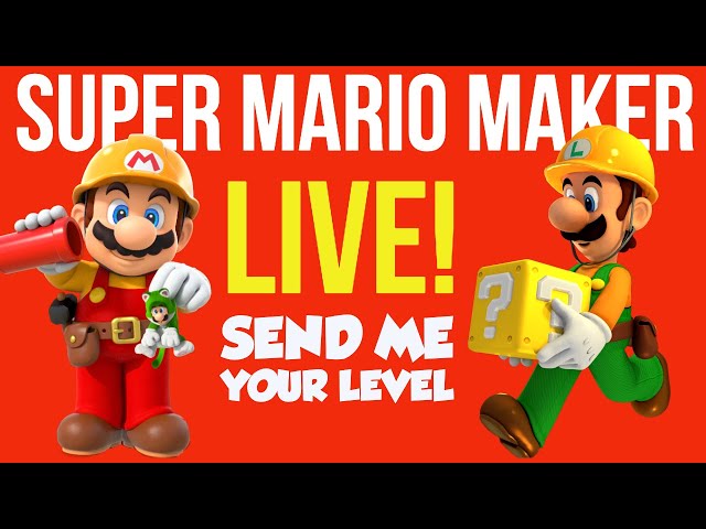 Super Mario Maker 2 Live Gameplay