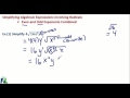 Simplifying Expressions and Exponents