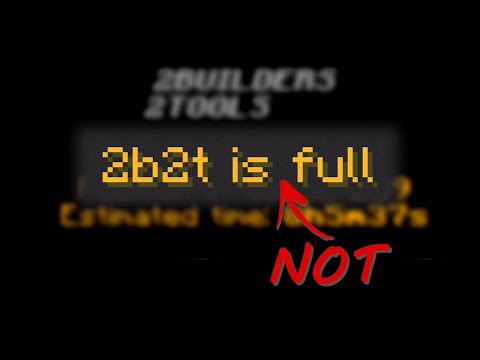 2b2t is NOT Full